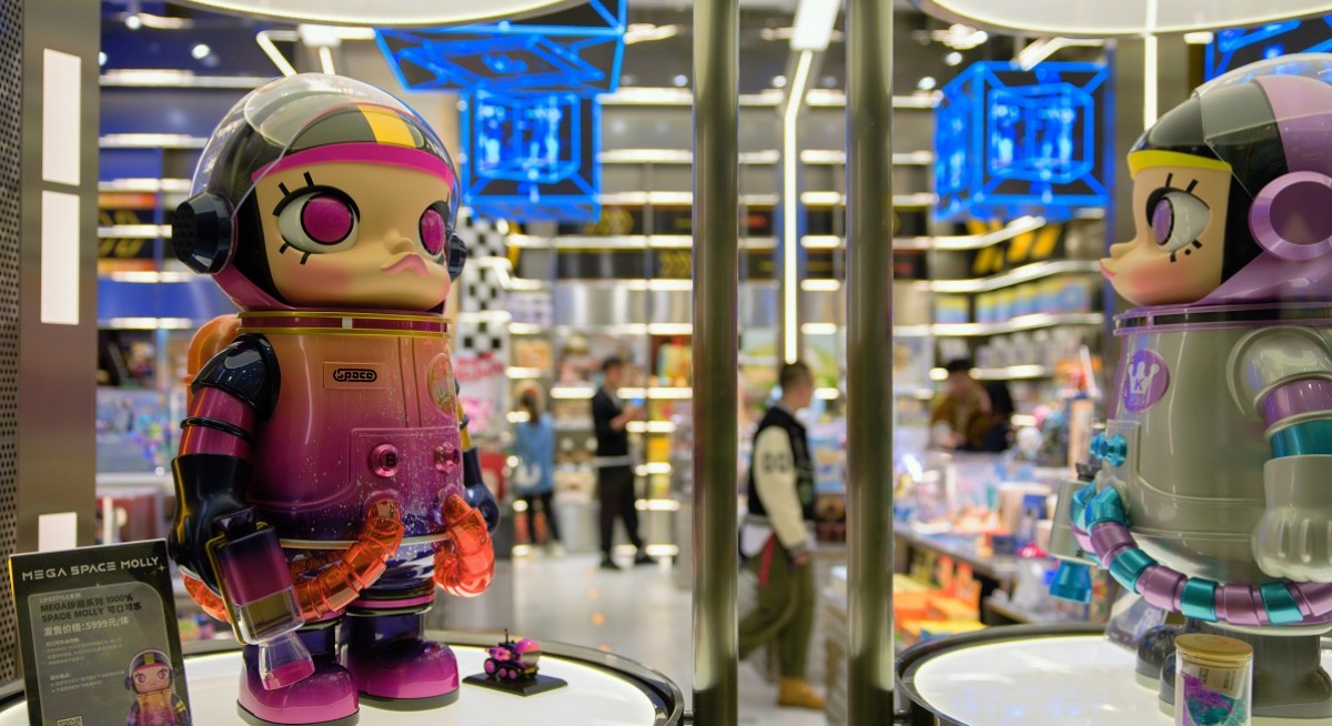 Pop Mart's 370% surge is aided by fever for Labubu dolls